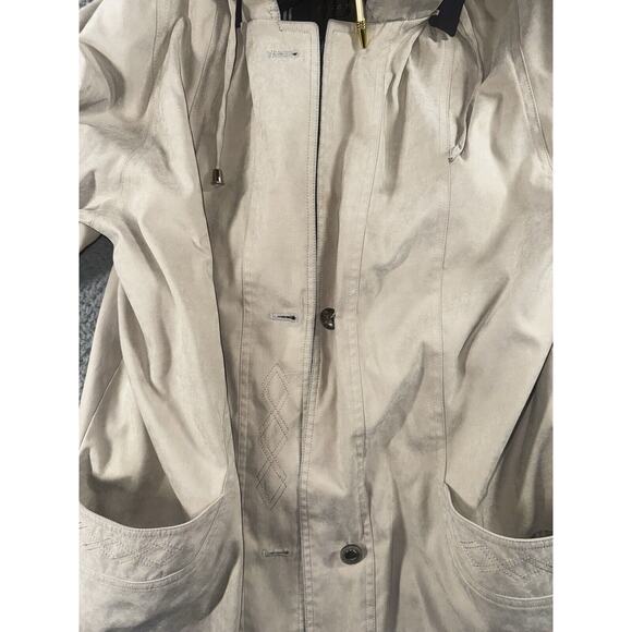Braetan Jacket‎ Women Large Lined Windbreaker Removable Hood Barn Chore - Picture 12 of 13